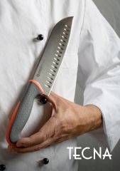 18 CM Oluklu Santoku Bıçağı